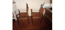 paire de fauteuil safari de wilhelm kienzle