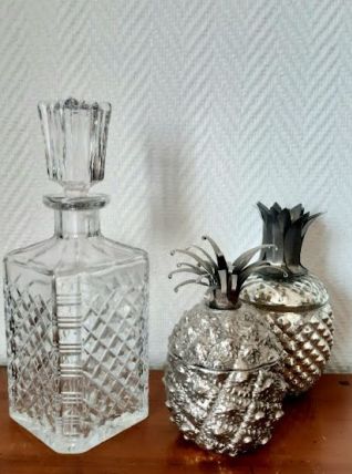 Carafe à whisky diamant vintage 