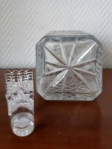 Carafe à whisky diamant vintage 