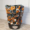 Vase Fat Lava - Rocaille de l'Océan - Fait Main - Vintage