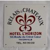 Plaque émaillée "Relais & Châteaux " 1960 1970