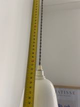 Lampe /suspension tulipe baladeuse opaline