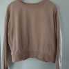 Pull sweat shirt rose pâle sport wear femme fille taille34 