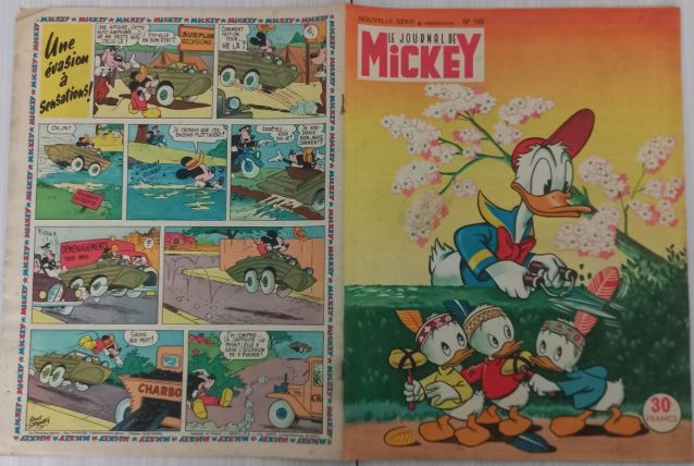 BD Journal de Mickey n° 148 année 1955