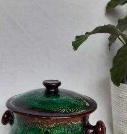 vallauris poubelle de table / pot