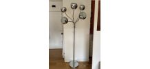 Lampadaire chromé eyeball inspiration Goffredo Reggiani