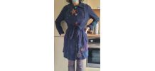 Manteau bleu demie saisons T38/M