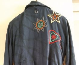 Manteau bleu demie saisons T38/M