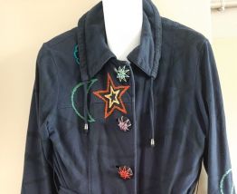 Manteau bleu demie saisons T38/M