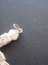 1 Belle croix ancienne embouts en argent 