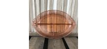 Plat apéro rose arcoroc