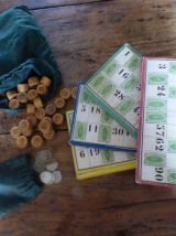 Coffret de jeu en bois -LOTO