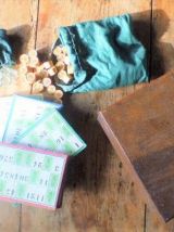 Coffret de jeu en bois -LOTO