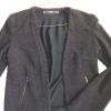 Veste noire petite tenue chic classe blazer rock bcbg femme 