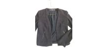 Veste noire petite tenue chic classe blazer rock bcbg femme 