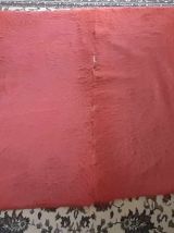 ensemble vintage PELFRAN moumoute rouge VINTAGE 