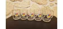 5 chopes collection MOBIL, vintage 70's