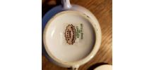 duo tasse théière en porcelaine fine du Berry - Massé et Sur