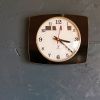 Horloge formica vintage pendule murale silencieuse Jaz