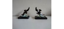 serre-livres mouettes