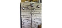 Lampadaire 5 spots sur pied, orientable