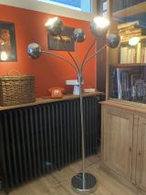Lampadaire 5 spots sur pied, orientable