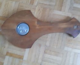 Baromètre ancien sur bois. 