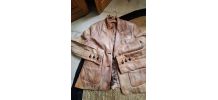 Veste vintage cuir agneau 
