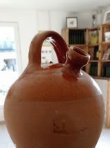 Cruche provençale gargoulette artisanale (base 13 cm)