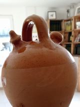Cruche provençale gargoulette artisanale (base 13 cm)