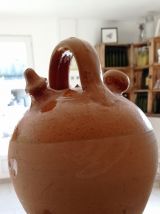 Cruche provençale gargoulette artisanale (base 13 cm)
