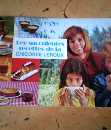 Livre recettes de la chicorée Leroux vintage