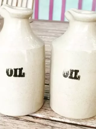 Pot en grès 