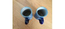 Tasse chope en grès d’Alsace Betschdorf signé Krumeich Remmy