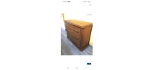 Commode chêne massif