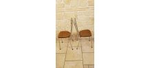 Paire de chaises vintage 1970