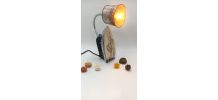 Lampe industrielle, Detournement d'objet