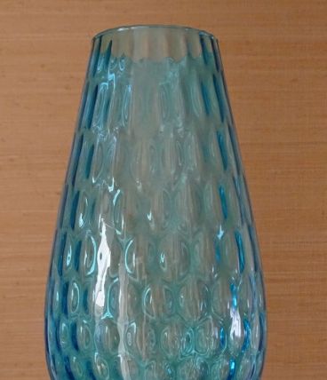 Vase bleu turquoise
