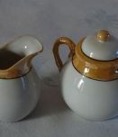 Pot à thé et à lait 