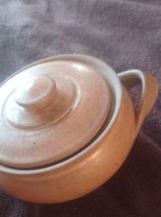 Pot à sucres en grès