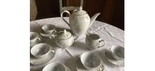 Service à café porcelaine de luxe Limoges ADP