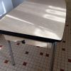 Table en formica vintage année 1960