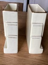 Paire de serres livres art déco vintage 