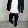 Superbe costume homme zara marine taille 46 veste 36 pantalo