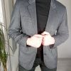 Beau blazer homme gris pull and bear taille L