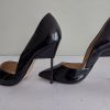 207C* SAN Marina - sexy escarpins noirs cuir high heels (38)