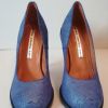 139A* Other Stories - escarpins cuir bleus - uniques (36)