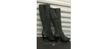 BEOriginal superbes bottes grises cuir (41)