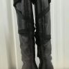 Stella MC Cartney - rare bottes tt cuir (38,5)