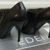 163B* EDEN bottines noires tout cuir (pointure 40)